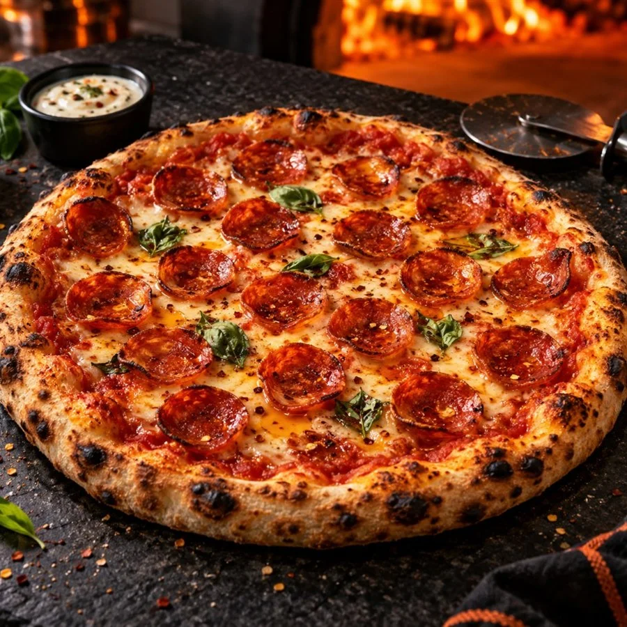 Fireaway Pizza in London food and menu